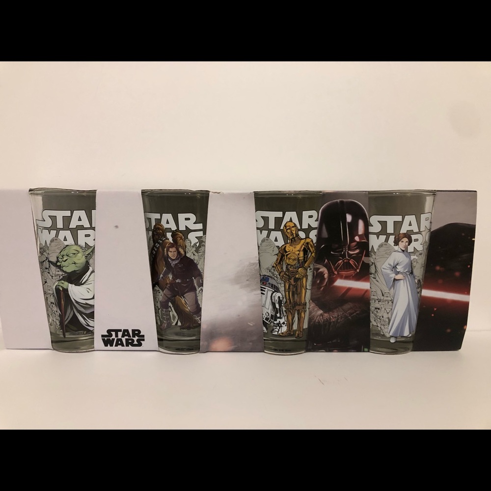 Star Wars Glass Tumbler Set